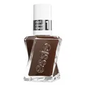 Gel by Essie Nagellack, langanhaltender Nagellack mit glänzendem Finish, Professionelle Nagellackfarbe, Maniküre ohne UV-Licht & bis zu 15 Tage Halt, Farbe: Nr. 542 all checked out, Braun, 1 x 13,5 ml
