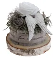 Grabgesteck für Urnengrab D20cm mit Foamrose CreaFlor Home