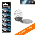 5 x Camelion CR1225 3V Lithium Batterie Knopfzelle 25mAh - 1 x 5er Blister