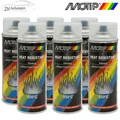 6x Motip Hitzefest Motor-/Schalldämpferlack Klarlack 400ml