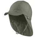 Sterntaler - Kid's Schirmmütze Nacken - Cap Gr 43 cm oliv
