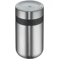 WMF my2Go Thermo Speisebehälter 500ml Isolierbehälter und 200ml Zusatzbehälter, umweltfreundlich, Cromargan Edelstahl mattiert, spülmaschinengeeignet