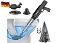 Elektrischer Abflussreiniger Pömpel WC-Saugglocke, Pömpel Abfluss Schneller H