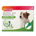 Beaphar Hund Zecken- + Flohschutz SPOT-ON für kleine Hunde 3 x 1ml ab 12 Wochen