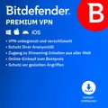 Bitdefender Premium VPN unlimited - 10 Geräte 1 Jahr / Win, Mac, Android, iOS