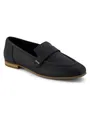 TOMS Leder-Slipper in Schwarz, Größe 41, Damen