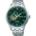 Seiko Presage Automatik open heart Japanese Garden" SSA463J1" - grün,moosgrün,silber - 41,8mm