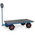 Fetra Handwagen mit Ladefläche aus wasserfesten Sperrholz und Luftbereifung Ladefläche 1260x700mm