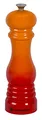 Le Creuset Pfeffermühle, ABS-Kunststoff, 6,2 x 6,2 x 20,8 cm, Keramik-Mahlwerk, Ofenrot, 96001900090000