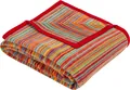 Wohndecke Jacquard Decke Malang, IBENA, mit filigranen Streifen, made in Europe