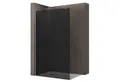 doporro Walk-in-Dusche Duschwand Duschkabine Duschabtrennung ESG-Glas mit NANO H: 200cm, Einscheibensicherheitsglas