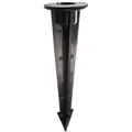 Deko-Light Erdspieß II schwarz, Ø 5cm, Länge 20cm D-700230