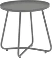 Dehner Beistelltisch Ibiza, ca. Ø 45 cm, Höhe ca. 45 cm, Stahl, pulverbeschichtet, anthrazit