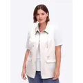 Sieh an! Jerseyweste Weste beige 50