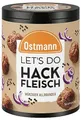 Ostmann Gewürze - Let's Do Hackfleisch Gewürzsalz für Burger Patties, Hackbällchen, Cevapcici oder Hackbraten Würzige Mischung mit Meersalz, Zwiebeln und Senf 60 g in recyclebarer