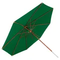 anndora® Sonnenschirm 4 m rund Dunkelgrün Marktschirm Gastronomie Gartenschirm