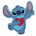 Lilo und Stitch Folienballon 76x86cm 1 St Figur Ballon Helium Mottoparty + Band