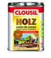 CLOUsil Holzlasur Holzschutzlasur für außen kastanie Nr. 10, 0.75L: Wetterschutz, UV-Schutz, Nässeschutz und Schimmel für alle Holzarten - in verschiedenen Farben
