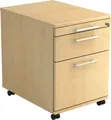 HAMMERBACHER Container Rollcontainer 58cm 1 Schub 1 Hängeregistratur Schloss Relinggriff Ahor