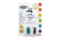Simba Art & Fun Air Dry Clay Panda – Kreativset mit lufttrocknender Knete, 4X Airclay Farben, Kunststoffteilen & Anleitung, Bastelset für Kinder ab 5 Jahren
