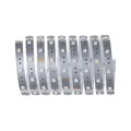 PAULMANN LED-Streifen "MaxLED 250 Stripe 2,5m RGBW IP20 3000K 17W 24V Silber", silber (silberfarben), Flammen 1 Stk.