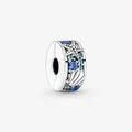 PANDORA Seestern und Muschel Clip Charm Sterlingsilber Pandora Moments 791678C01