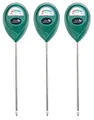 Royal Gardineer Bodenfeuchtigkeitsmesser: Boden-Feuchtigkeitsmessgerät für Pflanzen, 3er-Set (Pflanzen Feuchtigkeitsmesser, Blumentopf Feuchtigkeitsmesser, Grow)