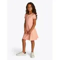 Tommy Hilfiger Skaterkleid ESSENTIAL SKATER DRESS SS mit schwingendem Rock, mit Logostickerei orange 92 (2J)