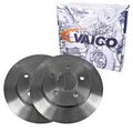 2x VAICO BREMSSCHEIBEN 265mm VOLL HINTEN passend für FORD C-MAX FOCUS | V25-4001