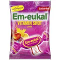 Em-eukal Vitamin-Shot gefüllt zuckerfrei – Erfrischend fruchtig mit 10 Vitaminen – – 1 x 75g Beutel