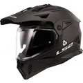LS2 MX702 Pioneer II Solid matt schwarz Adventure-Endurohelm Gr. XL