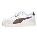 PUMA Erwachsene Shuffle Downtown Sneakers 43, White Flat Bronze Vapor Gray Brown