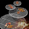 Grillrost Edelstahl rund 60 cm Gastronomiegrill Rost für Edelstahl Schwenkgrill