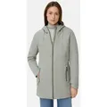 camel active Funktionsjacke mit Kapuze Langarm Markenlabel grau M (38)