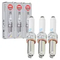 3x NGK 95929 ILKER7A8EGS Zündkerze für SEAT ARONA IBIZA 5 LEON 1.0 TSI 05E905602