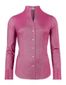 Vincenzo Boretti Bluse, modern-fit/leicht tailliert, Kelchkragen, Soft Oxford - bügelleicht rot 34
