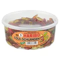 3er Pack - Haribo - Cola-Schlangen 150 Stück - 1,05 kg Dose