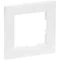 Legrand 765171 SEANO 1-fach Rahmen, Ultraweiß