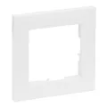 LEGRAND, SEANO 1-fach Rahmen, Thermoplast, Halogenfrei, Abmessungen: 87 x 87 mm, Farbe: Ultraweiß, 765171