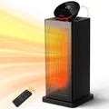 OMISOON Chauffage d'appoint 2000W, ECO Radiateur Electrique, PTC, LED Tactile, 9