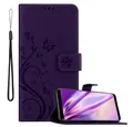 Cadorabo Handyhülle für Samsung Galaxy S8 Hülle Samsung Galaxy S8, Hülle Schutzhülle Blumen Flower mit Standfunktion Kartenfach Magnet