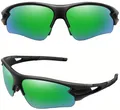 Herrenbrille - Polarisierte Gläser - Sonnenschutz - Sportstil - Grün