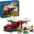 LEGO City Abenteuer-Wohnmobil - Wohnwagen Spielzeug für Jungen und Mädchen ab 6 Jahren - Inkl. 3 Minifiguren und Camping Zubehör - Geschenkidee zum Geburtstag und für die Feiertage 60454