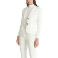 Marc Cain Kurzblazer "Collection Essential" Premium Damenmode Leichter Blazer aus feinem Jersey weiß 5 (42)