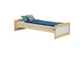 IDIMEX Massivholzbett FRITZ, Einzelbett FRITZ Kinderbett Jugendbett Tagesbett Bett 90x200 cm Kiefer