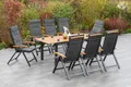 MX Gartenmöbel Tilos Set 17tlg. Terrassenmöbel Esstischgruppe Gartengarnitur