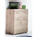 Unterschrank WELLTIME "Avena", braun (asteichefarben), B:73cm H:81cm T:31cm, Schränke, Badezimmerschrank mit 1 großen Schubkasten und 2 Türen - 73/31/79 cm