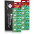 Sichere CR1620 3V Lithium Knopfzelle – Keine Leckagesicherheit, 5 Jahre