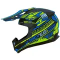 Broken Head Motocrosshelm Division MX, Doppel-D-Verschluss XS (53-54 cm)