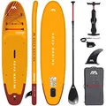 AQUA MARINA FUSION SUP Board Stand Up Paddle aufblasbar Surfboard Paddel